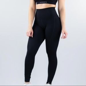 Alphalete Black Meridian Pocket Leggings